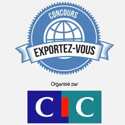 Vainqueur du concours Exportez-Vous (CIC dans le cadre du salon Classe Export) 2019